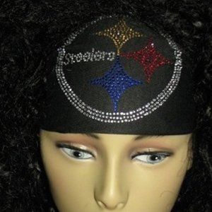 Rhinestone Headband/Pittsburg Steelers!